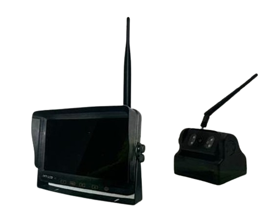 Monitor 7"+ telecamera posteriore a batteria ricaricabile