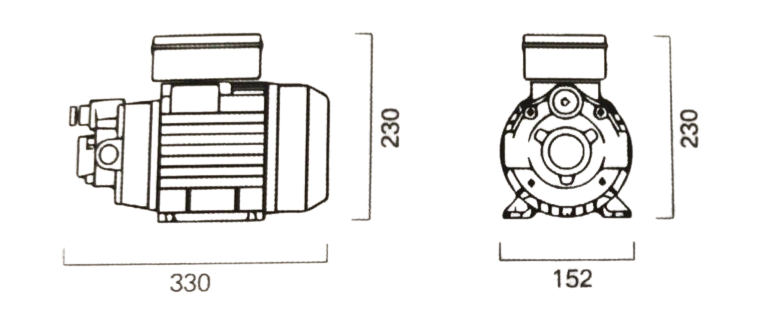 Pompa 230V per travaso olio