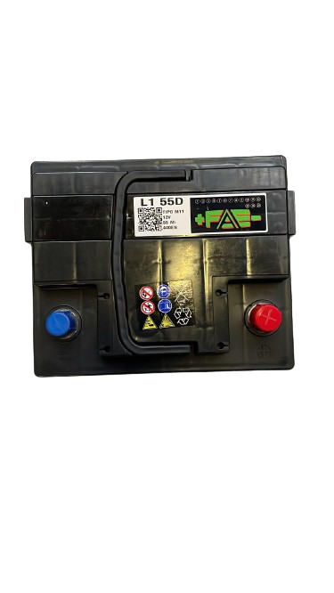 Batteria 12V/55 ah + DX
