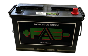 Batteria 12V/100 ah - 100 AH, Polarità: DX