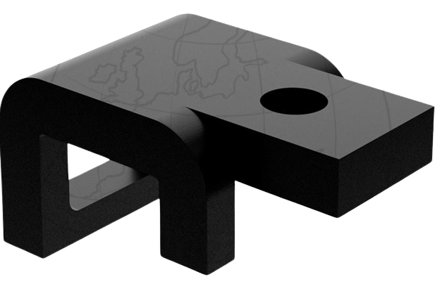 Staffa per gare 25x8