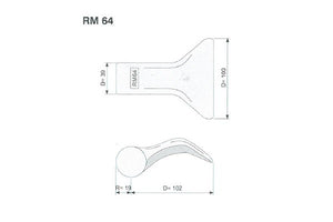 Mazza trinciasarmenti rm64 agrimaster