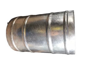 Tronchetto portagomma doppio D.80 - zincato