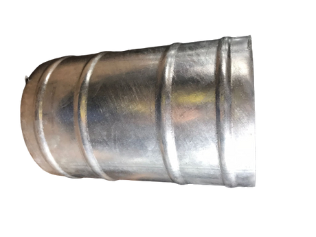 Tronchetto portagomma doppio D.80 - zincato
