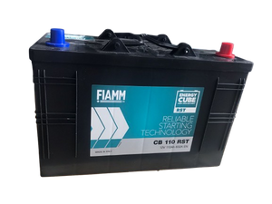 Batteria fiamm 12V/110 ah + DX L.35 (iveco daily)