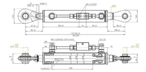 Terzo punto idraulico 50x30x210 sn19/25 - mk