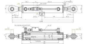Terzo punto idraulico 65x35x280 sn26 - mk