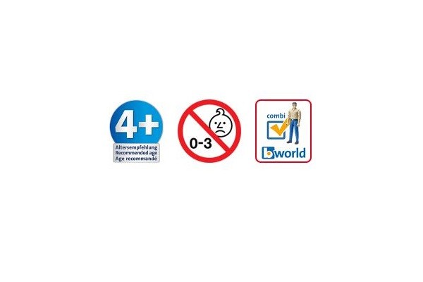 Rimorchio krone big pack pressaballe 1290 hdp vc Bruder