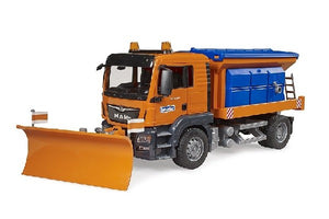 Man tgs camion cpargisale e spazzaneve Bruder