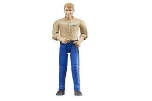 Uomo pelle chiara con jeans Bruder