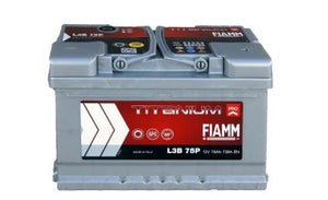 Batteria fiamm 12V/75 ah + DX bassa