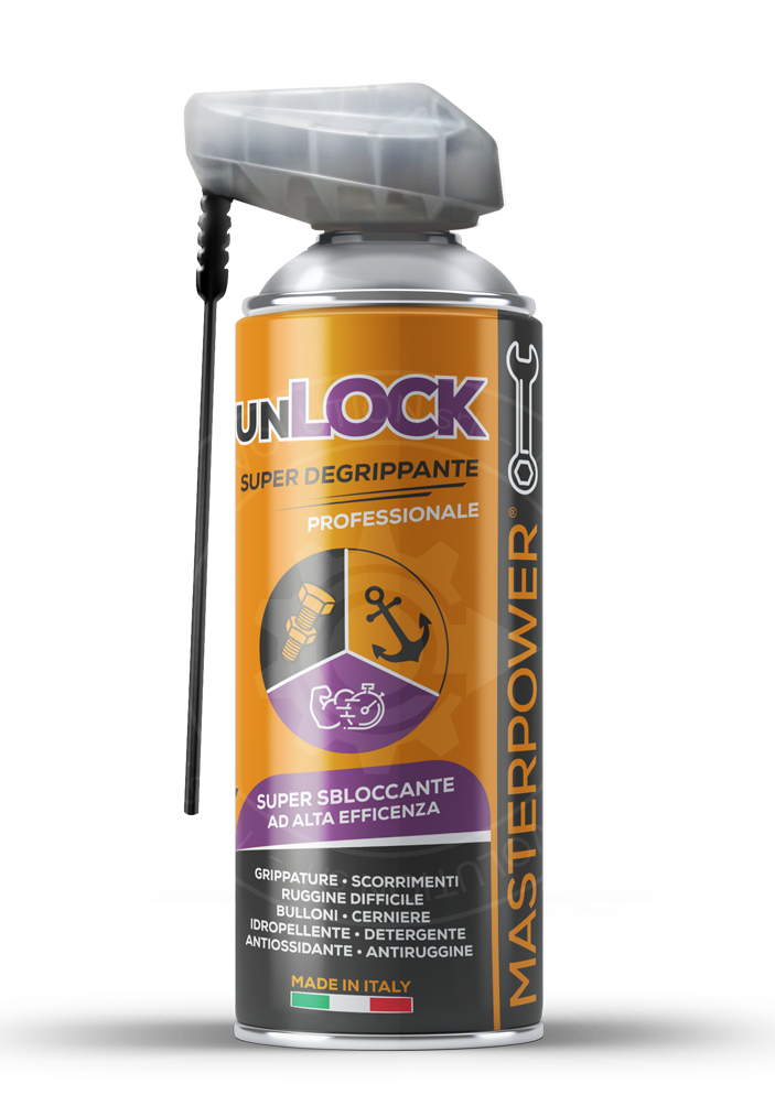 Super degrippante, detergente unlock - formato da 400 ml
