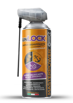 Super degrippante, detergente unlock - formato da 400 ml