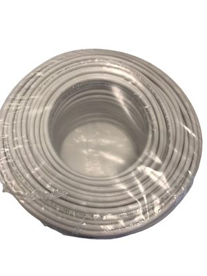 Cavo elettrico bianco 5 vie - sp 0.5 - l. 100 mt
