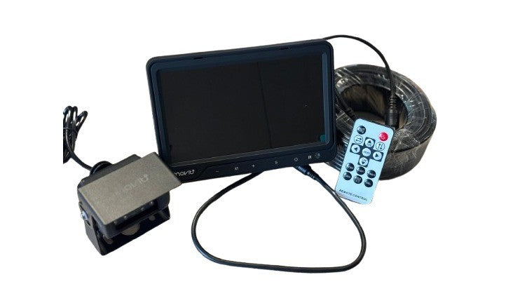 Monitor 7"+ telecamera post. - sd - split (2 input)