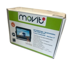 Monitor 7"+ telecamera post. - sd - split (2 input)