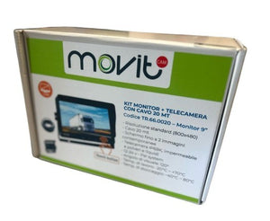 Monitor 9"+ telecamera post. - sd - split (2 input)