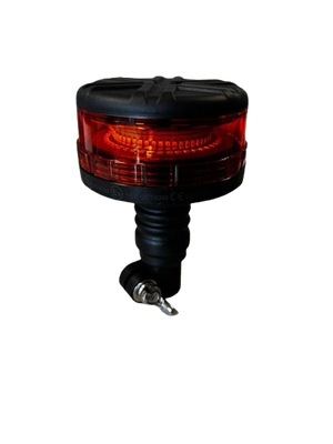 Lampada rotante a LED - bassa ad asta flex con cover nera