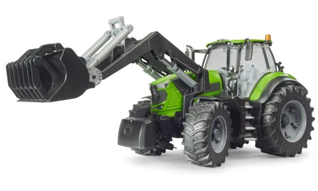 Trattore Deutz 8280 TTV con benna Bruder - 03161