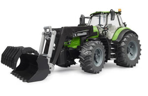 Trattore Deutz 8280 TTV con benna Bruder - 03161