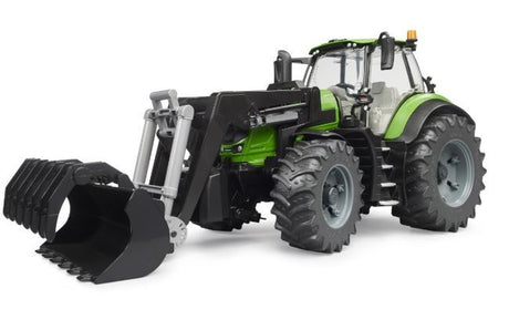 Trattore Deutz 8280 TTV con benna Bruder - 03161