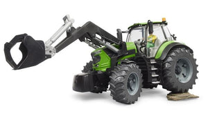 Trattore Deutz 8280 TTV con benna Bruder - 03161