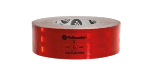 Nastro superfici rigide ECE-104 rosso eco - 50 mt