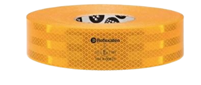Nastro superfici rigide ECE-104 giallo premium - 50 mt