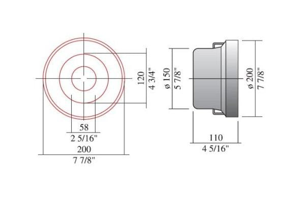 Controcuffia 43/101 rif. 1