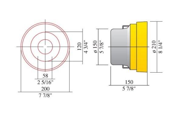 Controcuffia 43/201 rif. 2