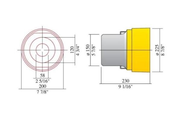 Controcuffia 35/221 rif. 9