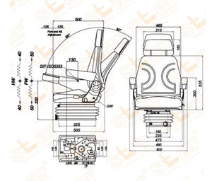 Sedile stplus tv1 top omologato