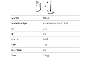 Zappetta scavafossi dondi 210