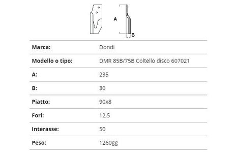 Zappetta scavafossi dondi 235