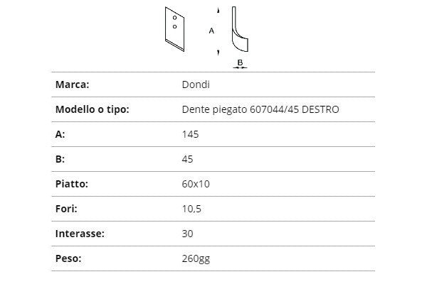 Zappetta scavafossi dondi 112