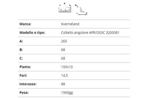 Zappetta scavafossi Kverneland 265-68