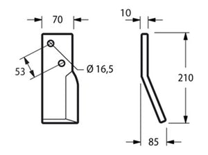 Zappetta massano 70x10 270001