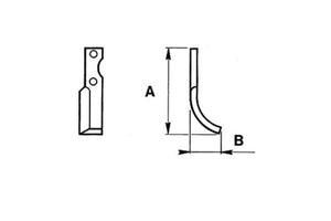 Zappetta benassi bl75/bl85 curva