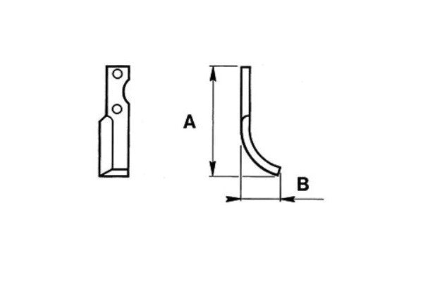 Zappetta benassi RL95 n.t. curva