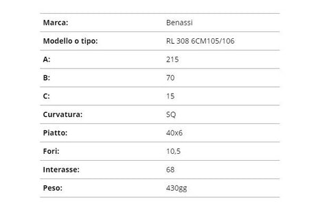 Zappetta benassi rl 308 squadra