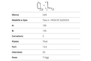 Zappetta celli tipo a-hp20/35 522505/6 (curva)