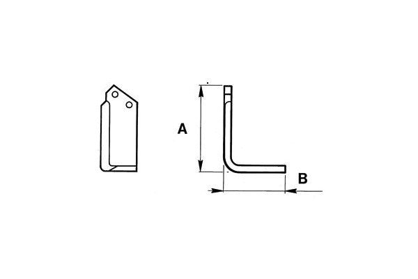 Zappetta celli tipo a 522514/15 (squadrata)