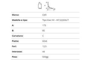 Zappetta celli kiwi hv-hf 522606/7