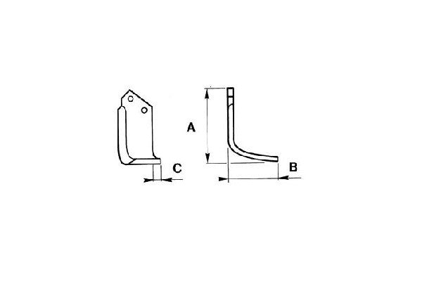Zappetta celli tipo CE 331528/29 (curva)