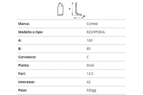 Zappetta comeb r23/fpsr/a