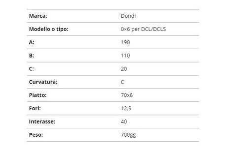 Zappetta dondi 0x6 dc/dcls