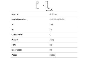 Zappetta goldoni f22/23 0469/70