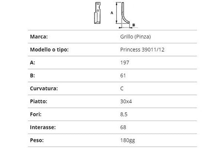 Zappetta grillo princess 39011/12