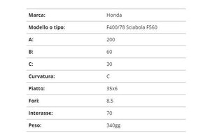 Zappetta honda f400/78 sciabola f560