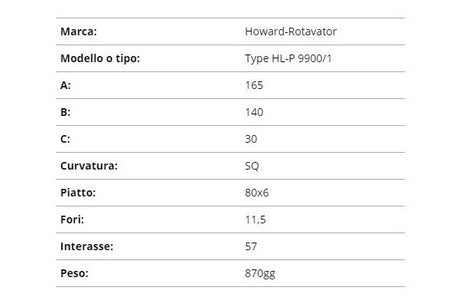 Zappetta howard type-p 9900/1